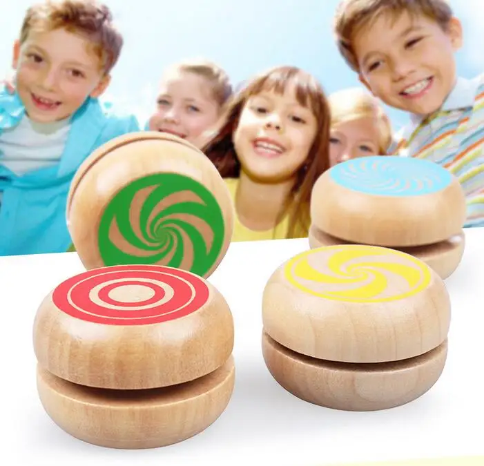 Волшебный йо-йо деревянный телефон Вращающийся профессиональные Классические