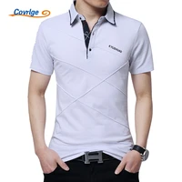 covrlge plus size 3xl 4xl 5xl polo shirt men short sleeve breathable polos brand solid slim fit mans tee shirts jersey mtp040