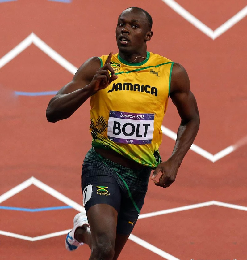 Новинка 2012 запись Usain Bolt Badiace Man быстрая Беговая отдельная деталь скоростной