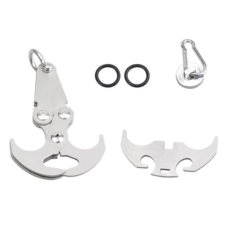 Многофункциональный гравитационный крючок из нержавеющей стали складной