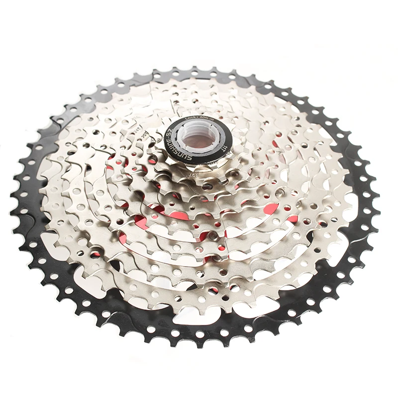 SUNSHINE-SZ 9 скоростная кассета 11-50T горный велосипед широкое соотношение MTB S Freewheel