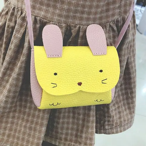 Новинка 2019 плюшевый рюкзак с кроликом для девочек маленький миниатюрный кошелек - Фото №1
