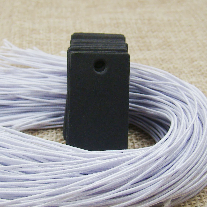 100 шт. пустые этикетки ручной работы + этикеток для упаковки эластичных струн