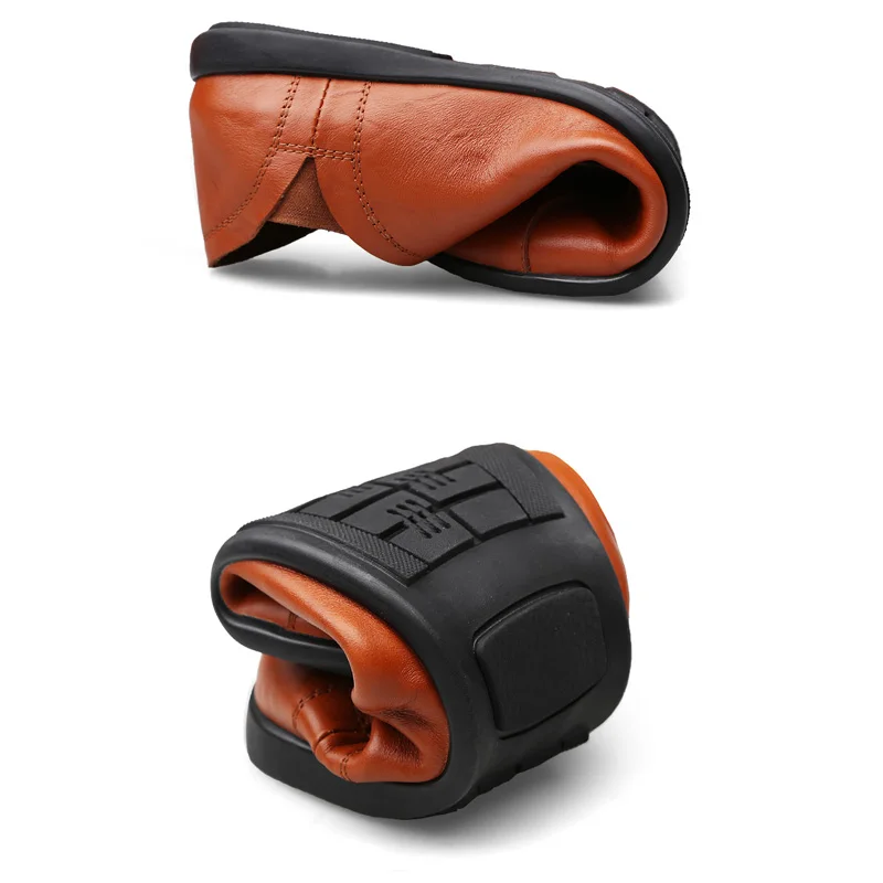 Модная брендовая мужская обувь Роскошные мужские туфли из натуральной кожи на