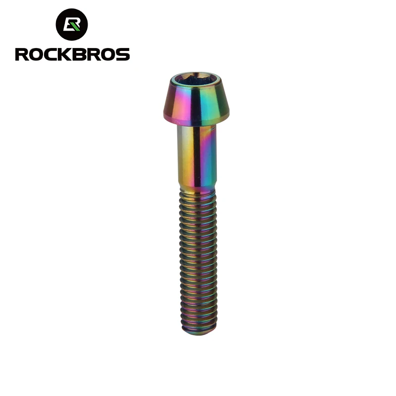 Винты ROCKBROS M6 X 35 мм из титанового сплава аксессуары для горных и шоссейных
