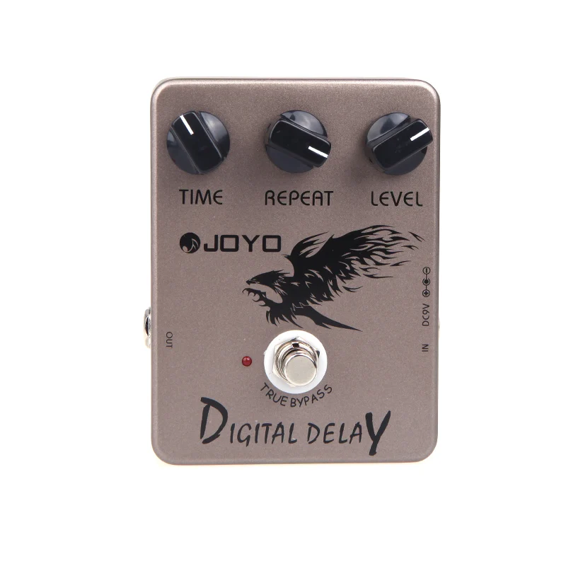 Joyo JF 08 цифровой гитарные педали с эффектом Delay время задержки повторить уровня