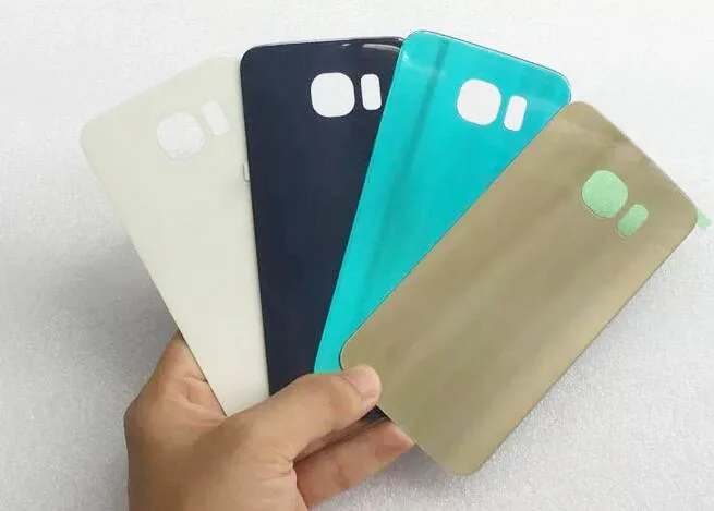 10 шт./лот для Samsung Galaxy S6 G920 Edge G925 /S6 edge + G928 сменная задняя крышка батарейного
