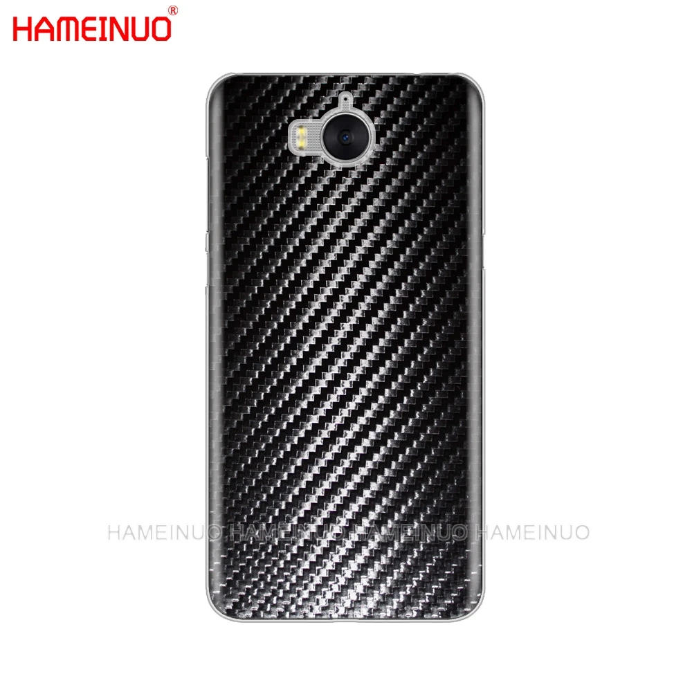 Чехол для мобильного телефона HAMEINUO из углеродного волокна с принтом huawei honor 3C 4X 4C