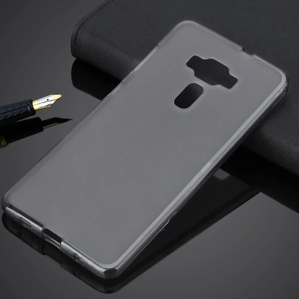 Для Asus Zenfone 3 ZE552KL/ZS570KL/ZC550KL/ZC551KL/ZD551KL Мягкий ТПУ задний Чехол силиконовый матовый