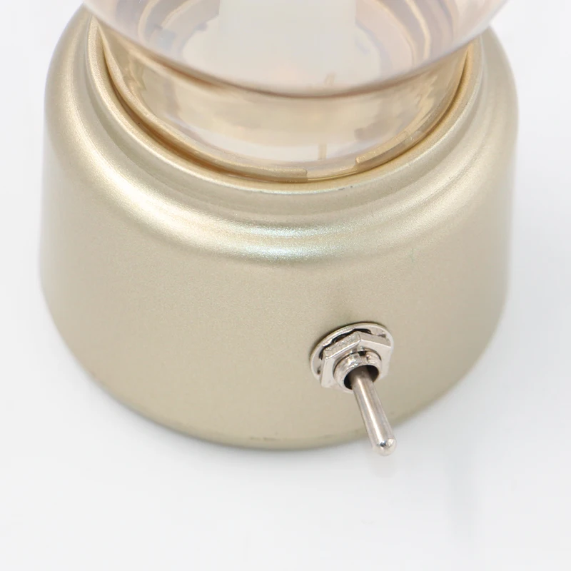 Античная Миниатюрная лампа ночник с USB зарядкой и переключателем узлов