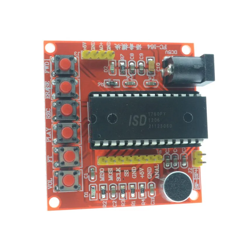 ISD1700 модуль серии записи голоса класс ISD1760 голосовой AVR PIC|pic avr|pic module |