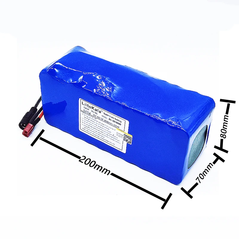 Новый liitoKala 10S4P 36v8ah Электрический велосипед литий-ионный аккумулятор 18650 8000 мАч