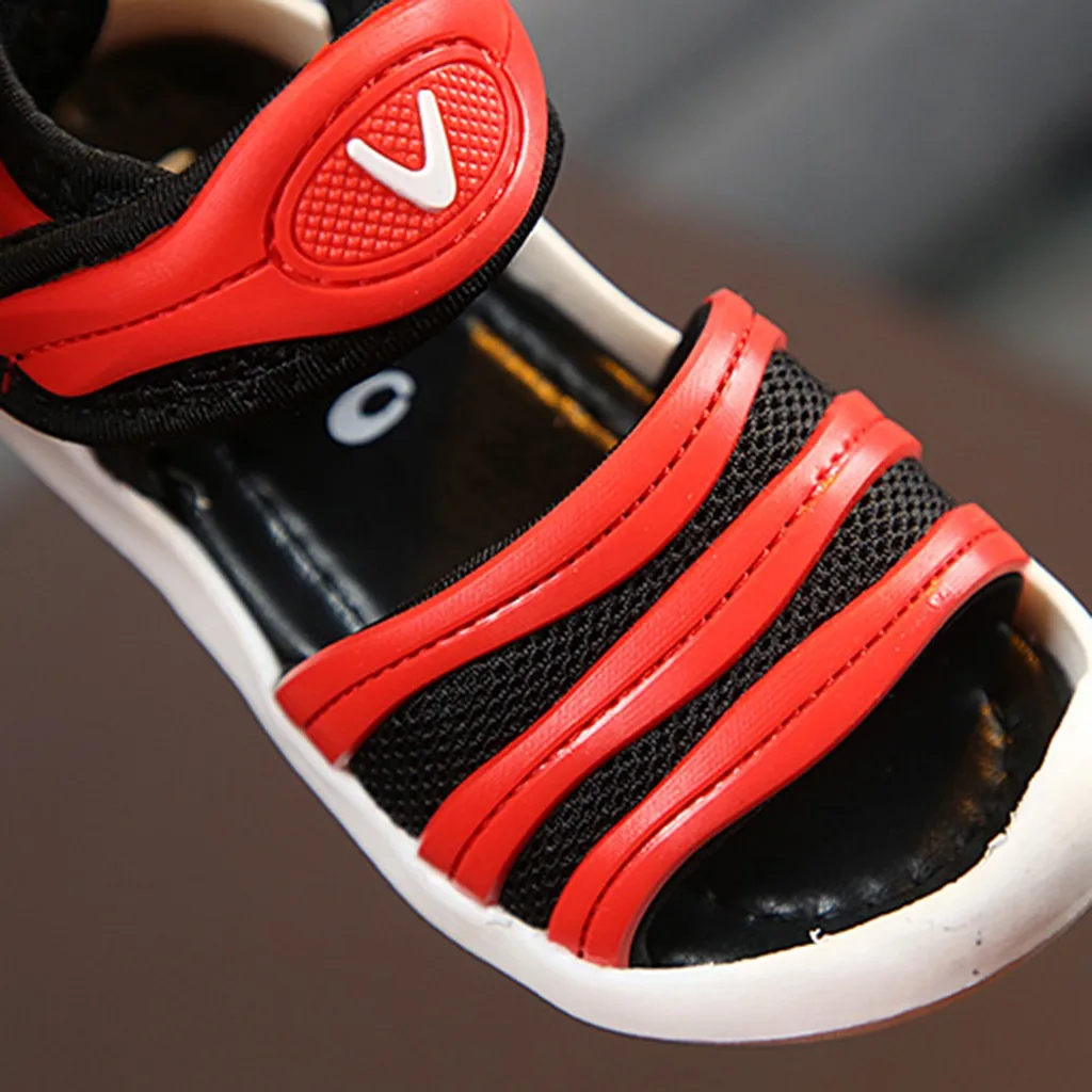 

TELOTUNY girls Sandals Children Baby Infant Boys Girls Beach Mesh Running Sport Sandals Sneakers summer shoes FOR GIRL #40