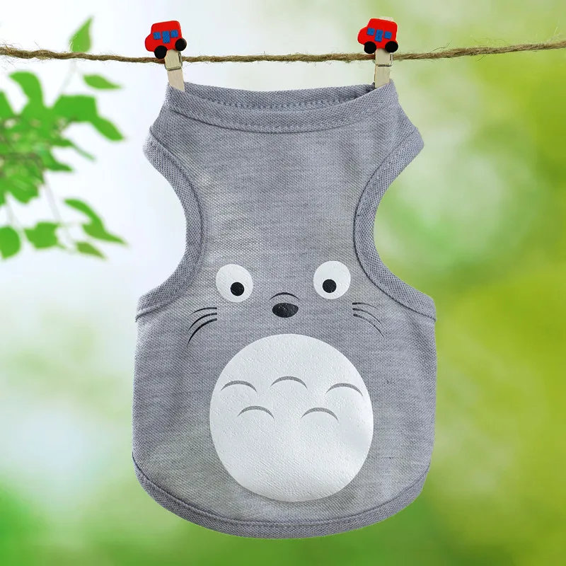 Новый мультфильм зверек милый Pet жилет плюшевый щенок одежда лето маленькая
