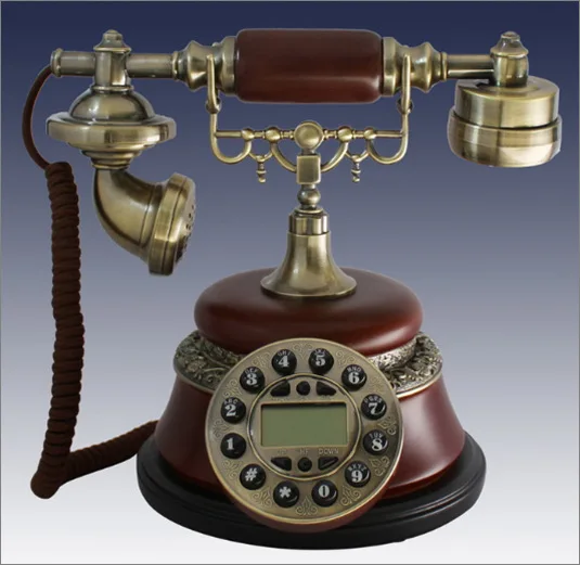 

Производители продают старинные телефонные стационарные телефонные звонки для дома Европейский телефон