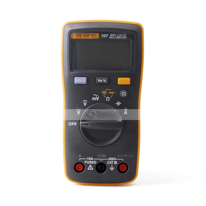 Цифровой мультиметр Fluke 107 с автоматическим диапазоном ручной тестер