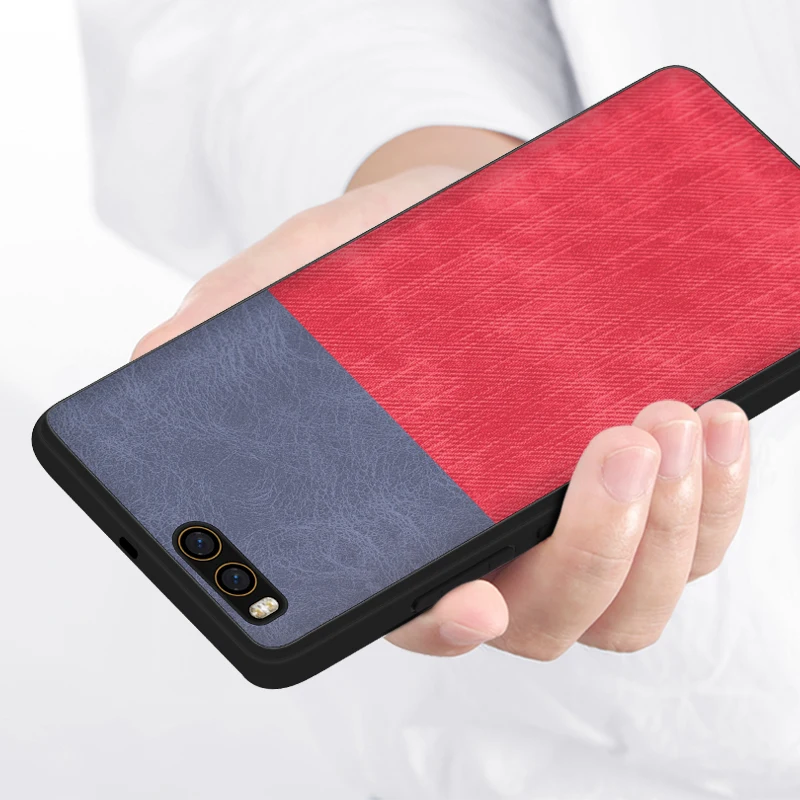 SRHE For Xiaomi Mi Note 3 Case Cover PU Leather and Denim Soft Silicone Full Back Note3 5.5 inch |