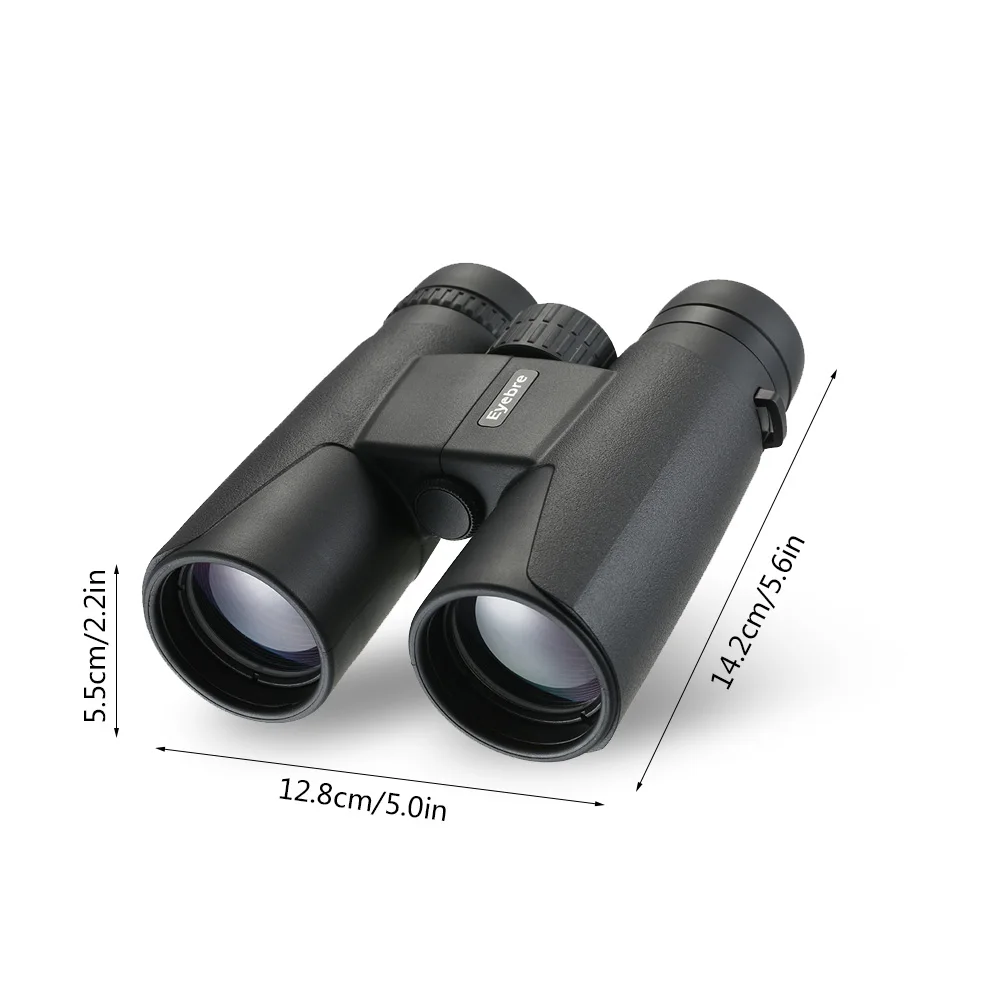 Открытый Портативный 10X42 бинокль с многослойным покрытием ОПТИКА Fogproof противоударные бинокли телескоп для охоты пешего туризма наблюдения за птицами