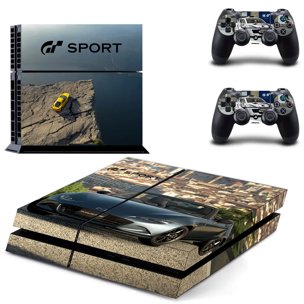 Гран Туризмо Спорт GT Sport PS4 переводная картинка наклейка для Sony PlayStation 4 консоли и 2