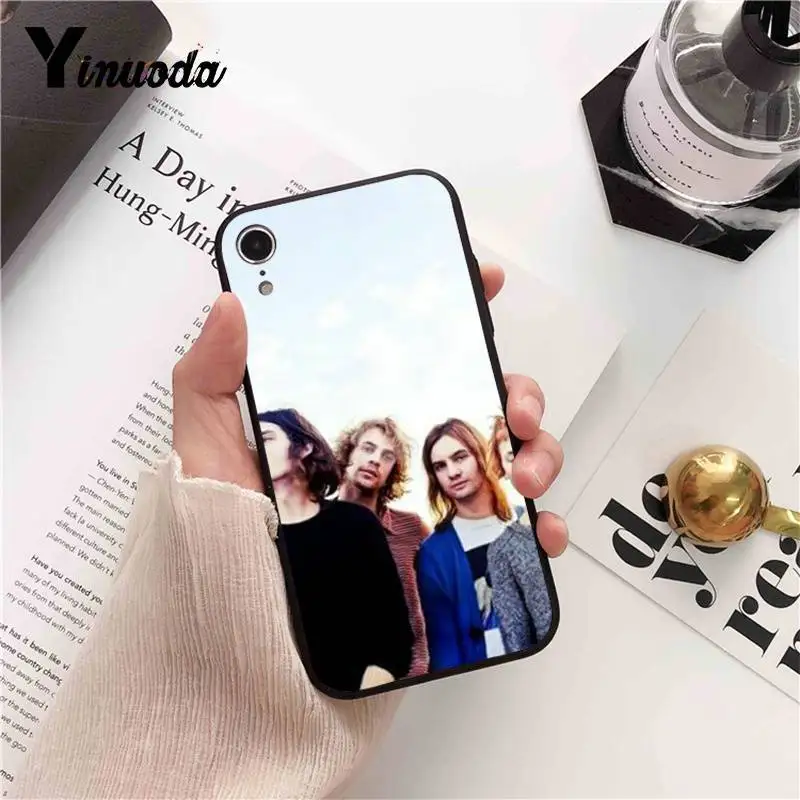 Yinuoda Tame Impala мягкий черный чехол для телефона для iPhone 8 7 6 6S Plus 5 5S SE XR X XS MAX 11 11pro 11promax Coque Shell