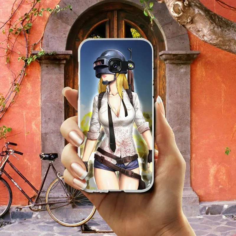 Мягкий ТПУ чехол для телефона Samsung Galaxy S2 S3 S4 S5 Mini S6 S7 S8 S9 S10 Lite Edge Plus Note 4 5 8 9 Shell Pubg Battle