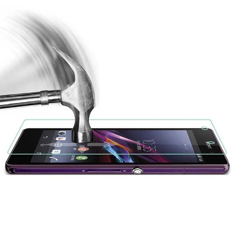 9H HD защитное закаленное стекло для sony Xperia Z1 Z2 Z3 Z5 X Compact XZ E5 M5S36H L36H LT26i XF5122 Защитная пленка для экрана