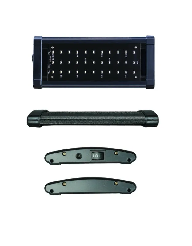 LED-200 30-150 см светодиодный водонепроницаемый светильник для аквариума, полный спектр, Светодиодный прожектор для аквариума, тропический дождь, светодиодный - Цвет: LED-200