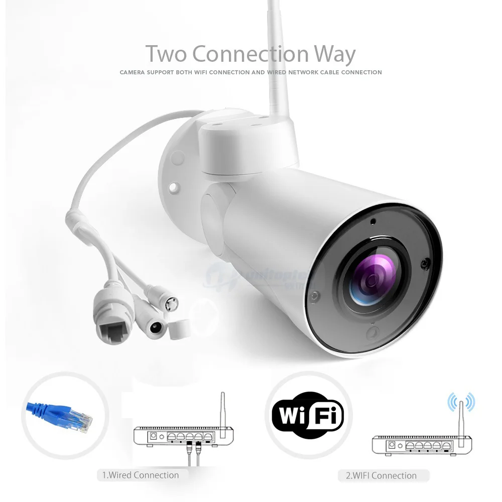 1080P 2MP Wi Fi PTZ Bullet IP камера 2 7 13 5 мм 5x Zoom WIFI наружная Водонепроницаемая Onvif аудио P2P