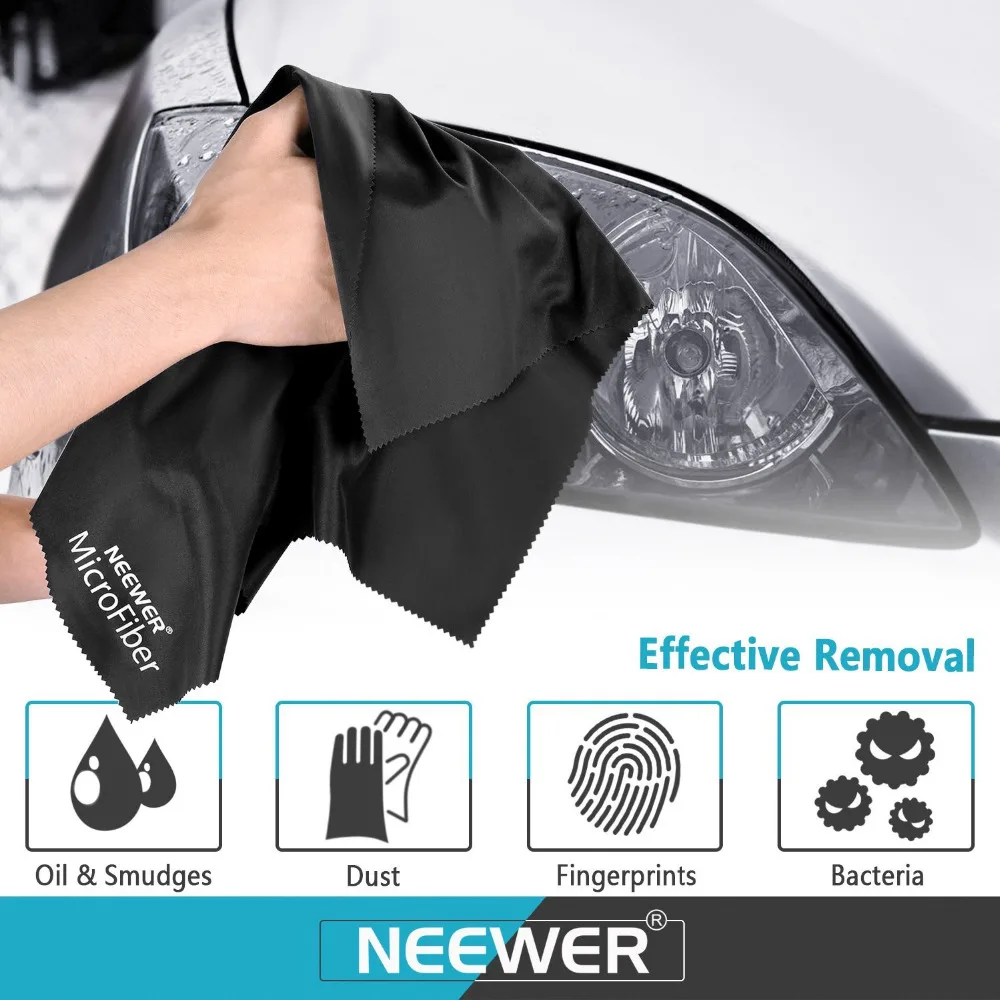 Neewer 4 шт. салфетка из мягкой микрофибры для очистки объектива камеры/светодиодный