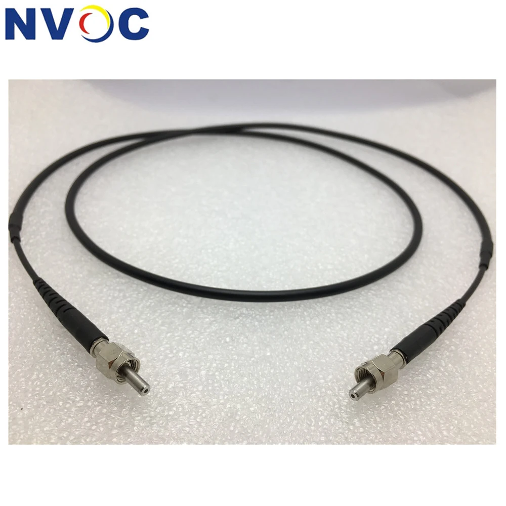 SMA905 военный медицинский оптоволоконный соединительный кабель металлический