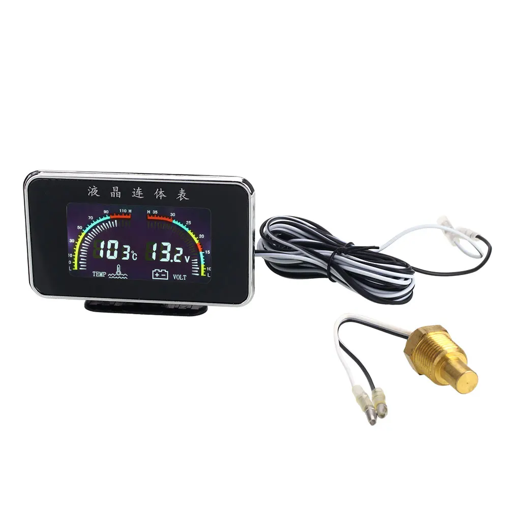 Датчик температуры воды масла Давление Индикатор указатель метр автомобильной