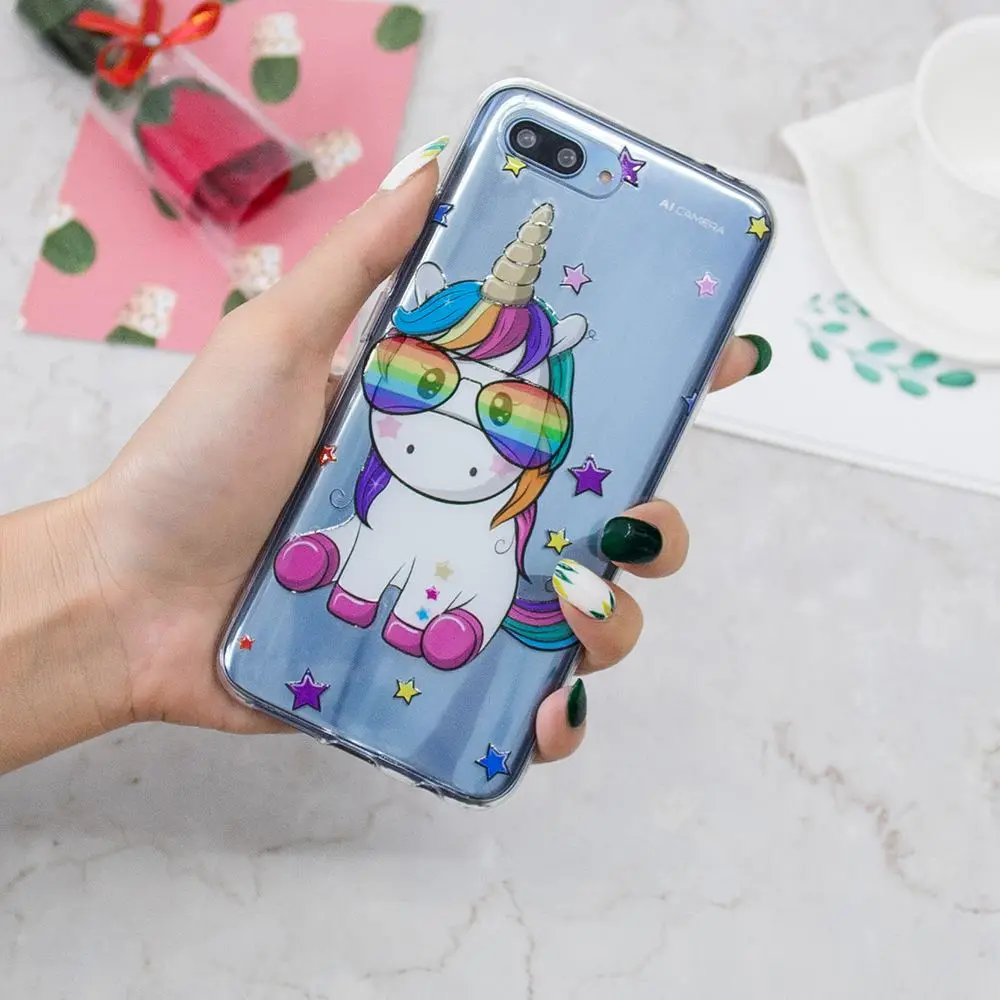 ТПУ чехол для Huawei Honor 10 COL-L29 COL-L29A мягкий телефона коробка Honor10 COL L29 L29A силиконовый |