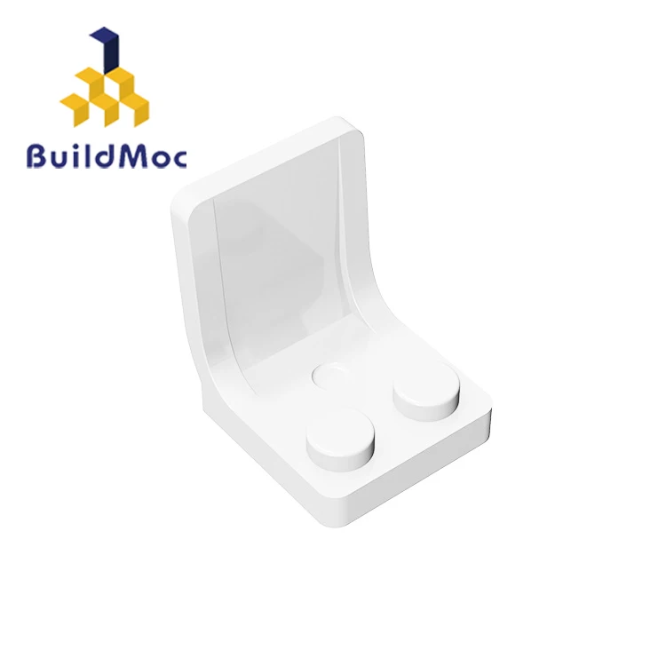 BuildMOC 4079, миниатюрный стул, посуда, 2x2, толстый, для строительных блоков, части, сделай сам, логотип, развивающие, креативный подарок, игрушки