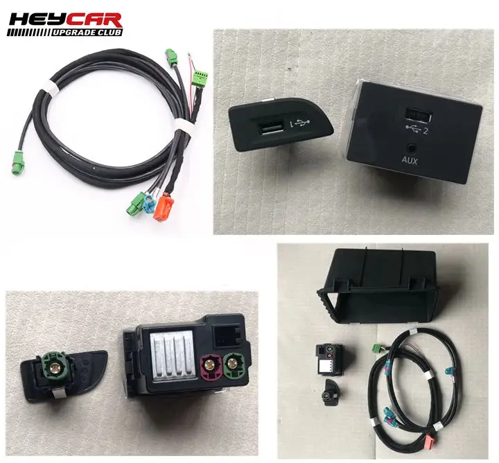 Для Audi A3 8V MIB 2 CarPlay MDI USB AMI установка розетка переключатель жгут