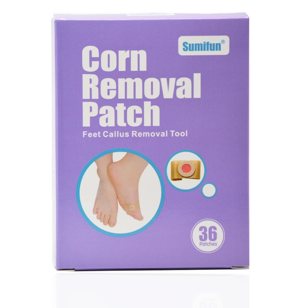 

Brand 36Pcs/Box Foot Corn Remover Patch Feet Plaster Callus Removal Tools Foot Detox Patch Feet Care Products Chinese Medicine