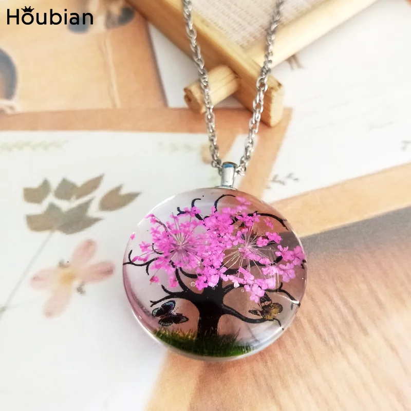 Колье Houbian в виде цветка с двойным клеем | Украшения и аксессуары