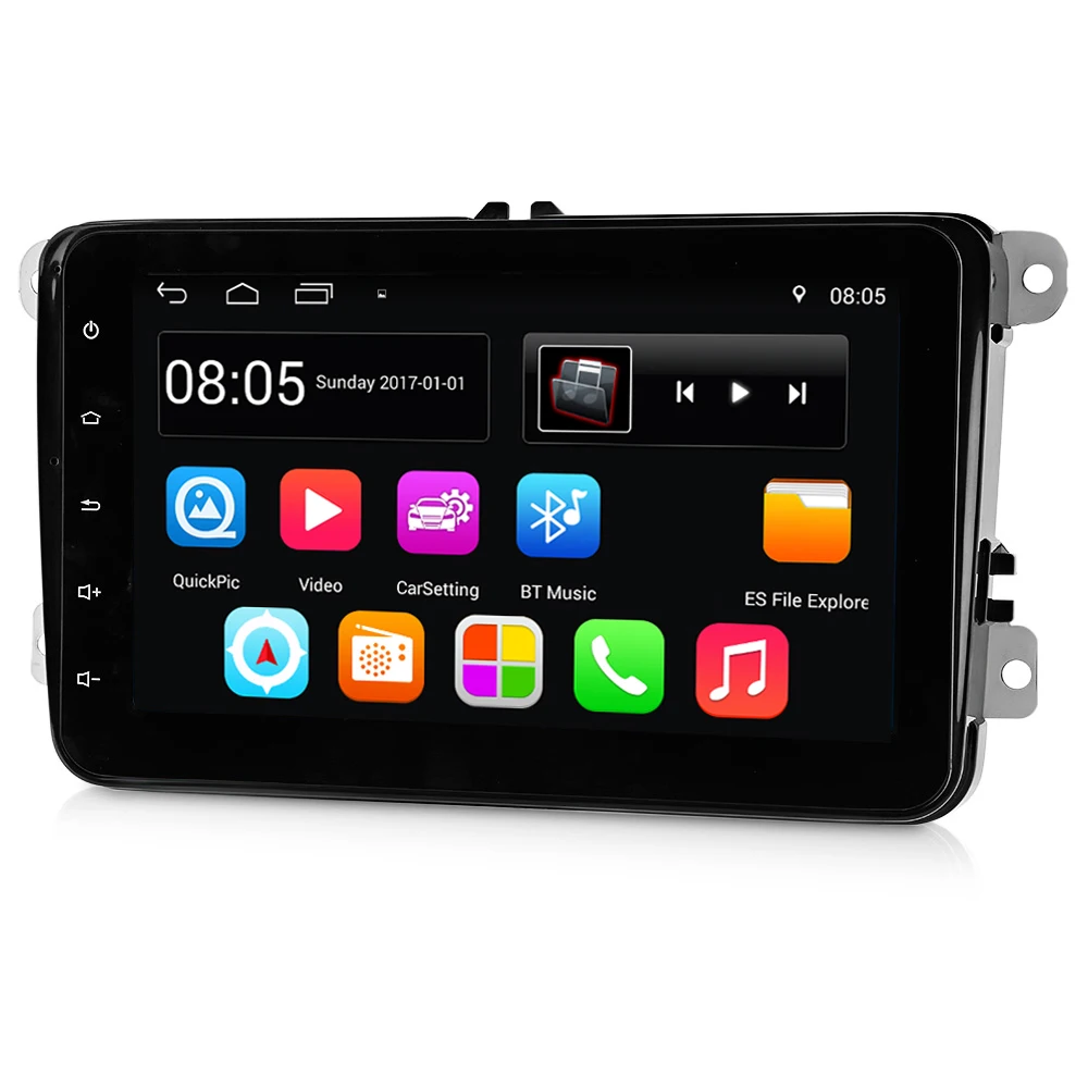Двойной 2 Din 8 дюймов мультимедиа для Android плеер FM с радио GPS WiFi емкостный сенсорный