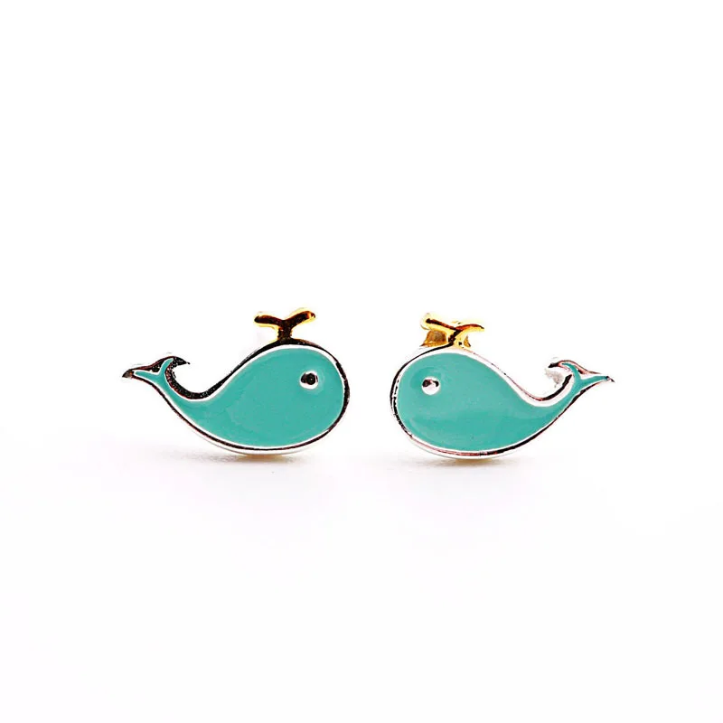 Женские гипоаллергенные серьги гвоздики из серебра 100% пробы|hypoallergenic stud earrings|fashion