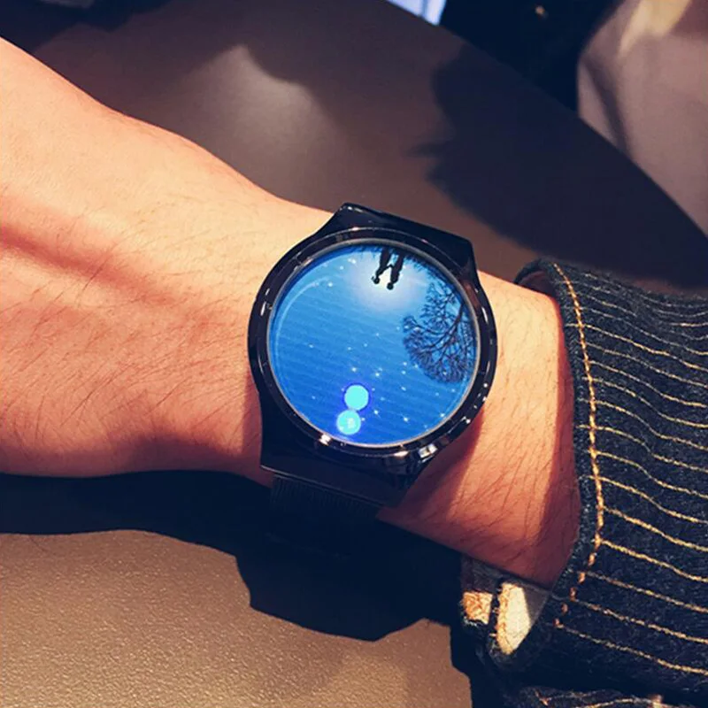 GSWP Fashion Waterproof LED Watch Men And Women Lovers Smart Electronics Watches Creative Bayan Kol Saati Erkek |