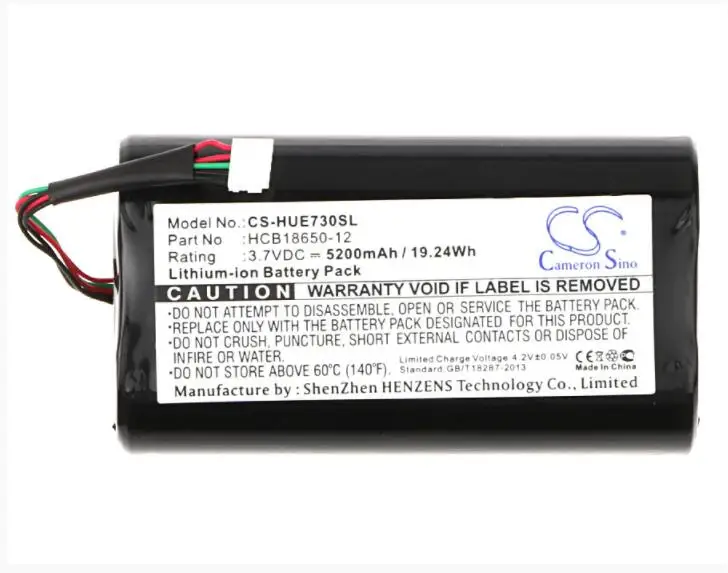 Cameron sino 5200 mAh аккумулятор для Huawei E5730 E5730s E5730s-2 HCB18650-12 популярный аккумулятор