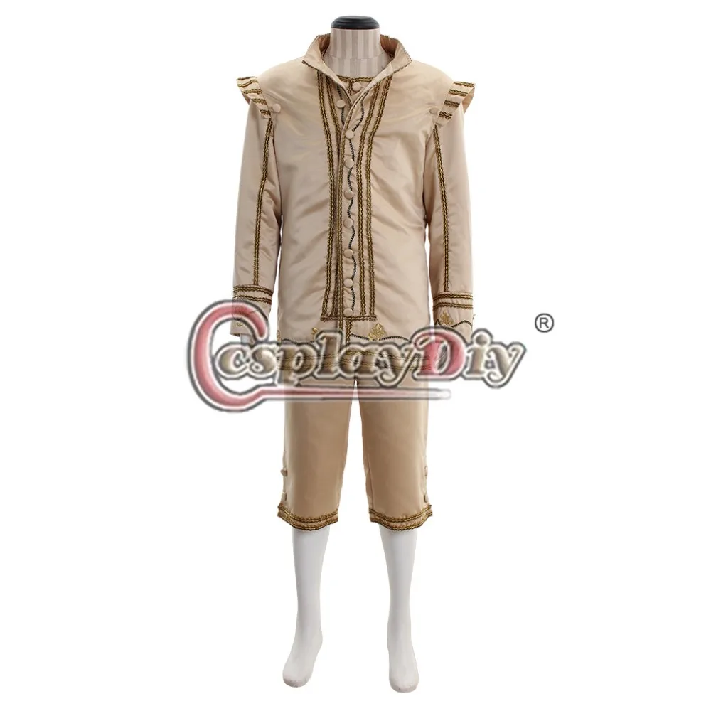 Cosplaydiy средневековый мужской косплей костюм 18 века Ретро Готический