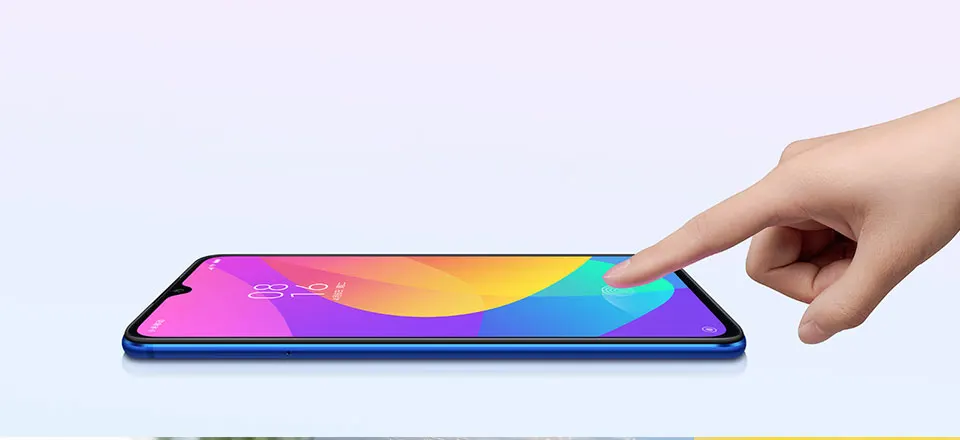 Мобильный телефон с глобальной ПЗУ Xiaomi Mi CC9, 64 ГБ, 6 ГБ, Восьмиядерный процессор CC9 Snapdragon 710, 6,39 дюймов, 48 МП, тройная камера с дисплеем, отпечаток пальца