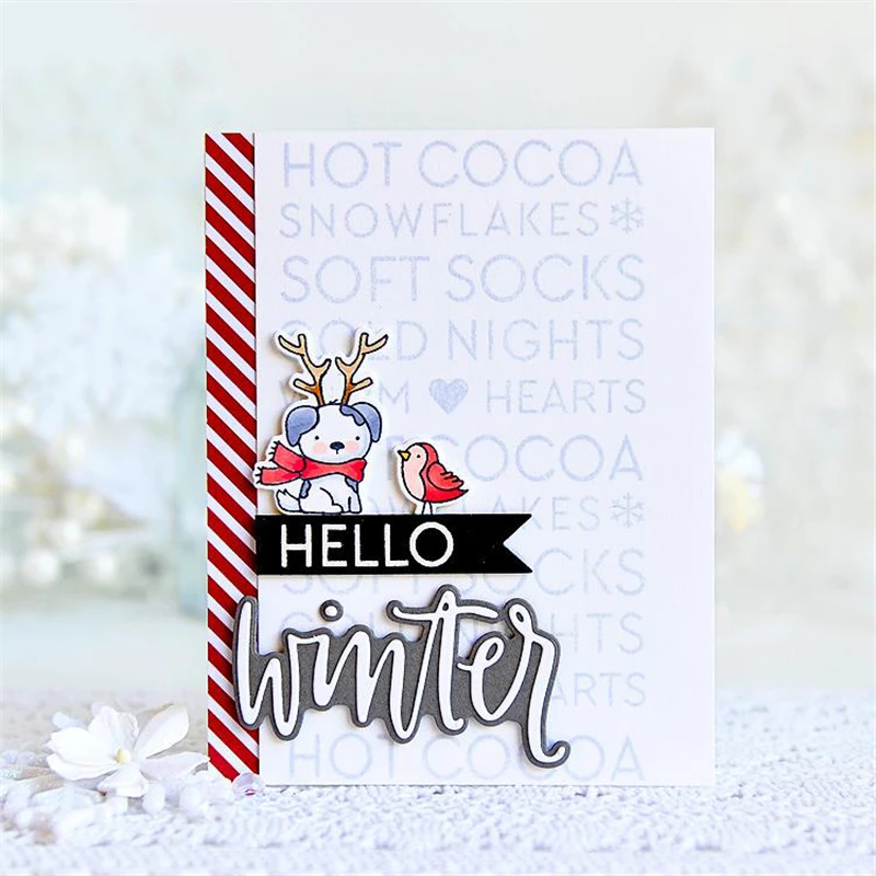 GJCrafts Christmas Decor Metal Cutting Dies new 2018 for Scrapbooking Card Making Album Embossing Crafts DieCut New Stencil | Дом и сад