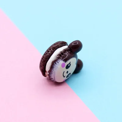 8PCS mouse 8 шт мультфильм Макарон бургер слизи DIY аксессуары Пластилин поставки слаймов наполнитель для прозрачного пушистого слизи Подарочная игрушка для детей - Цвет: 8PCS mouse