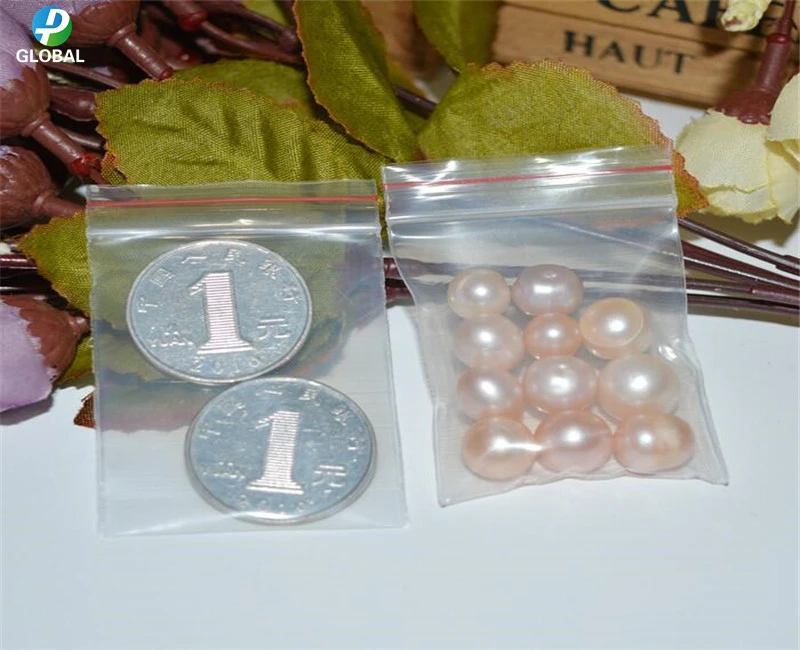 Упаковочный пакет из прозрачного пластика с клапаном Zip-Lock, размером 4*6 см, воспроизводящийся в 100 экземплярах, самозапечатывающийся, используется для маленьких подарков/бутиков.