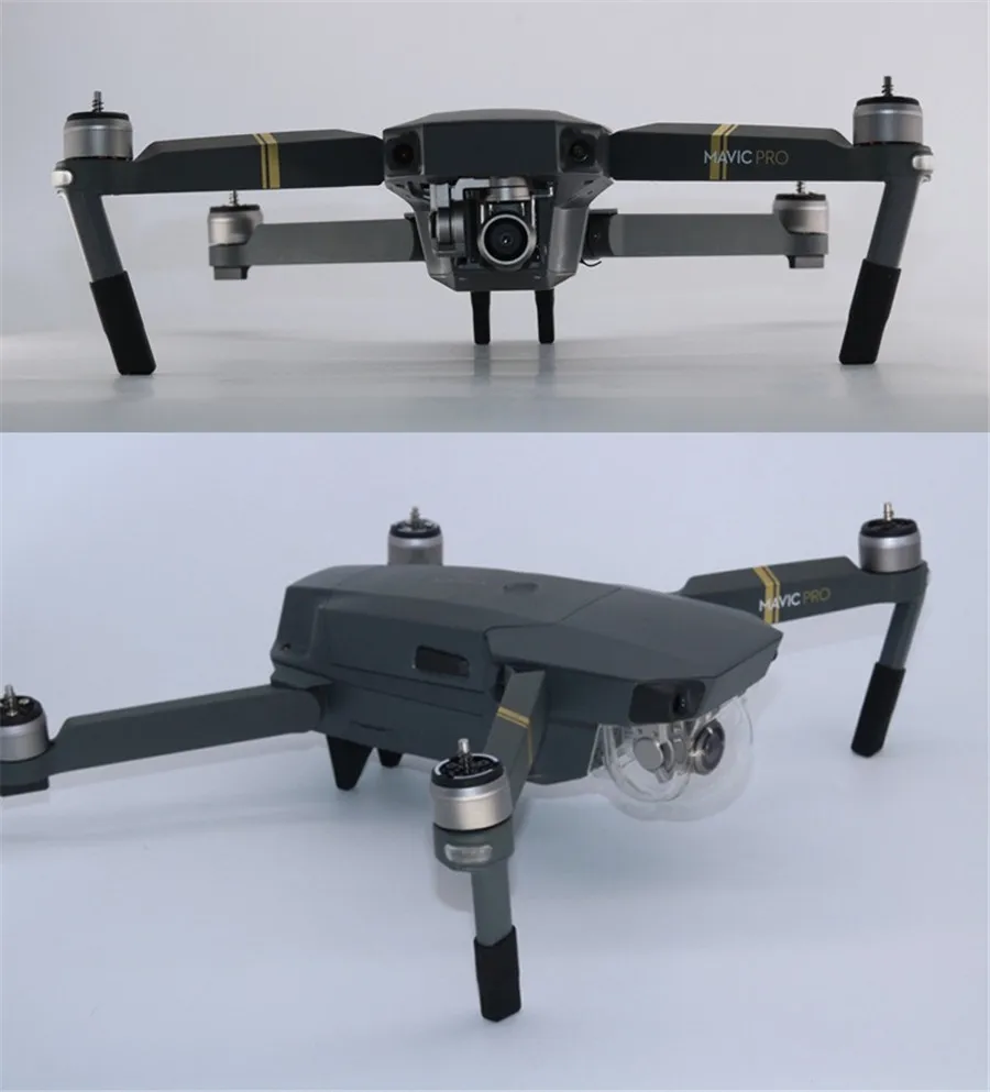 4 шт. DJI Mavic Pro посадочная Шестерня Расширенная ножка защита для ног Аксессуары