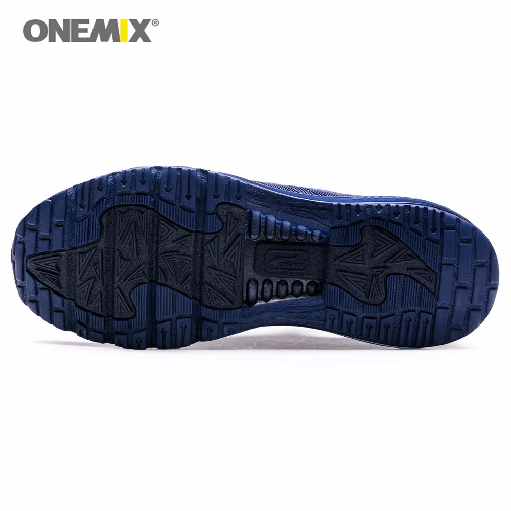 Спортивная обувь ONEMIX с воздушной подушкой дышащие вязаные кроссовки KPU для