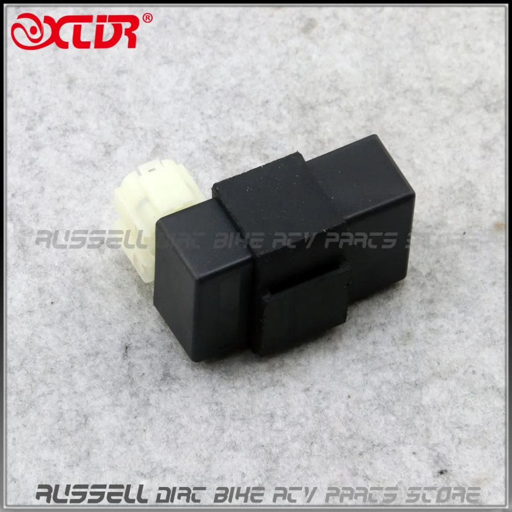 6PIN AC CDI Коробка Авто переменный угол зажигания для скутера GY6 50 125 150