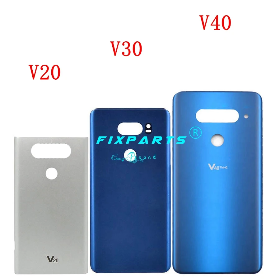 Для LG V20 H990 Задняя крышка батареи задняя дверь H910 Корпус чехол V30 V40 ThinQ части H918 5 3