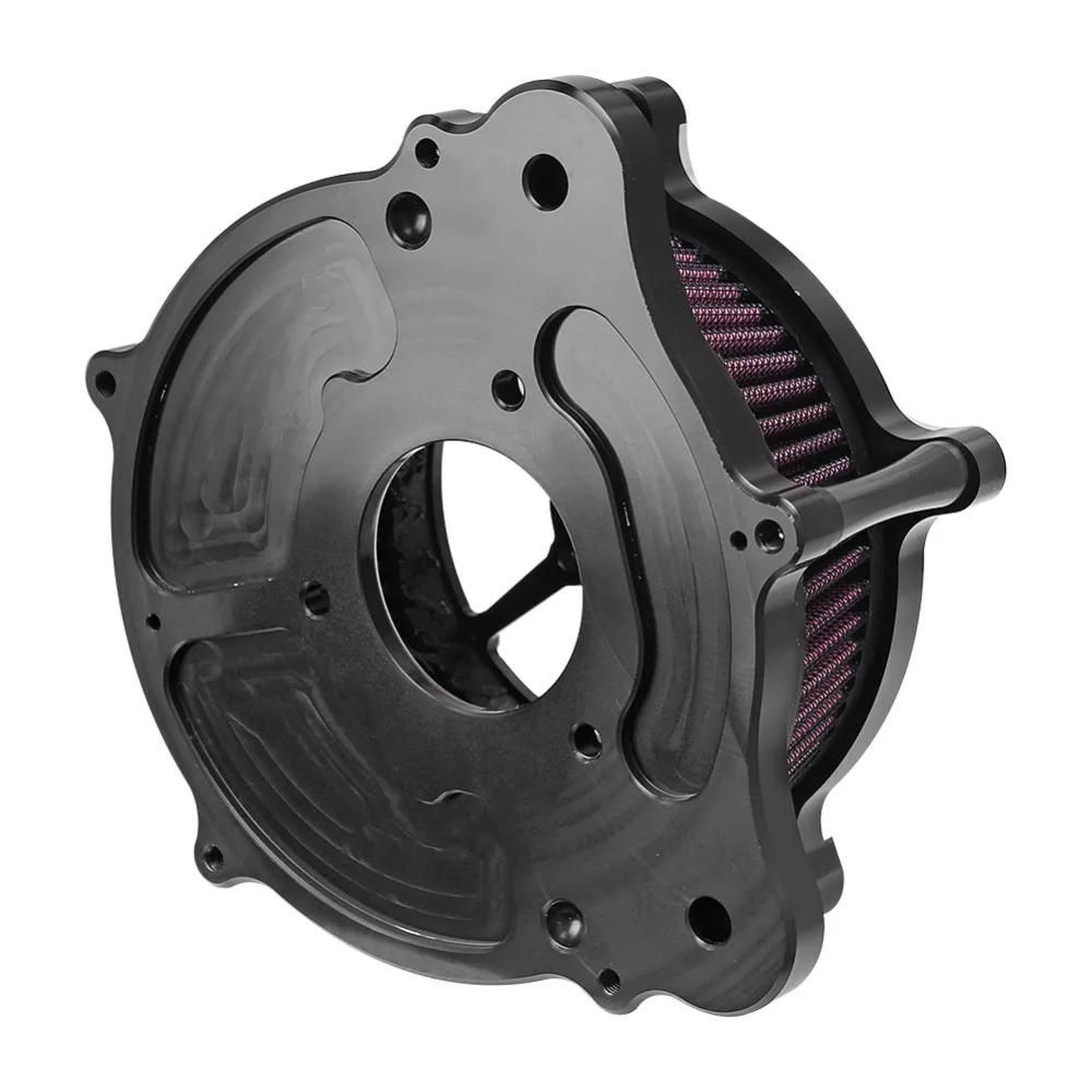 Кафе Racer воздухоочиститель Впускной подходит для Harley Touring Street Glide Softail Dyna FXDLS FLSTNSE FLSTSE FXSBSE четкость воздушный фильтр